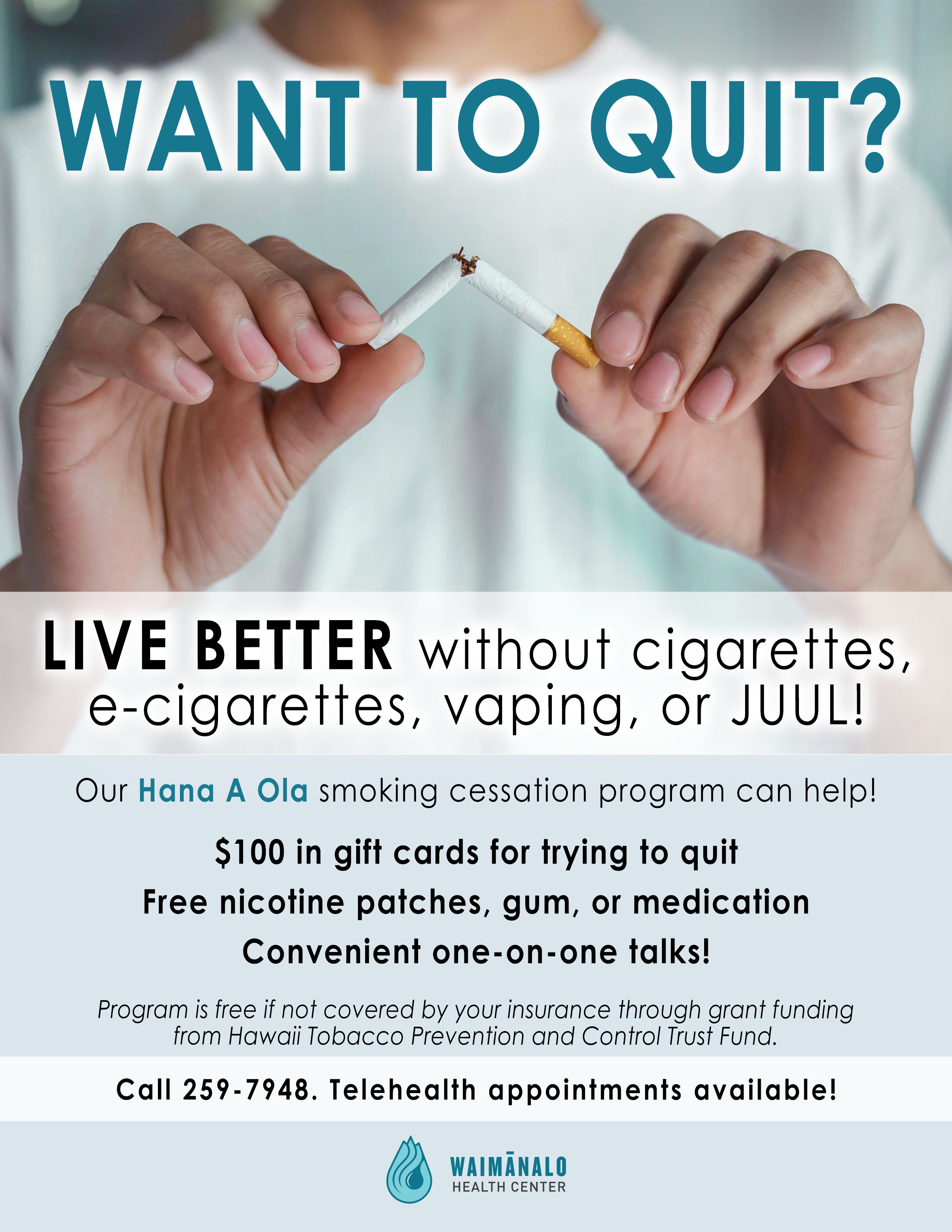 Make 2021 the year to quit tobacco!